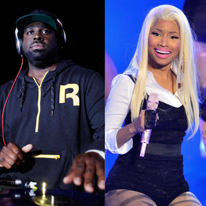 Nicki Minaj, DJ Funkmaster Flex Nicki Minaj, DJ Funkmaster Flex